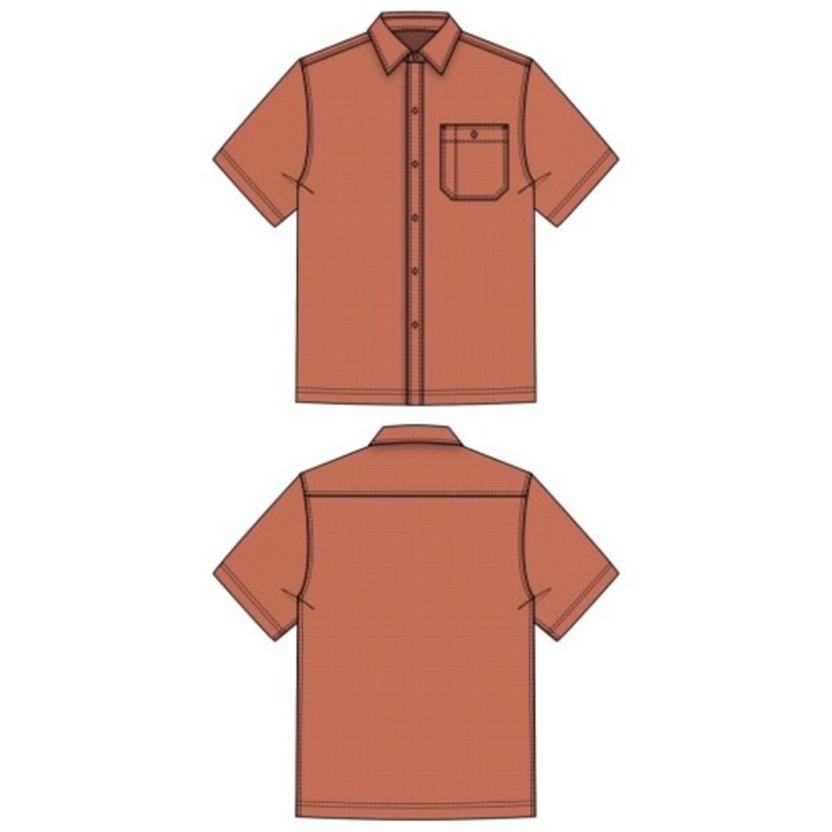 Liverpool Los Angeles Knit Short Sleeve Button up Shirt
