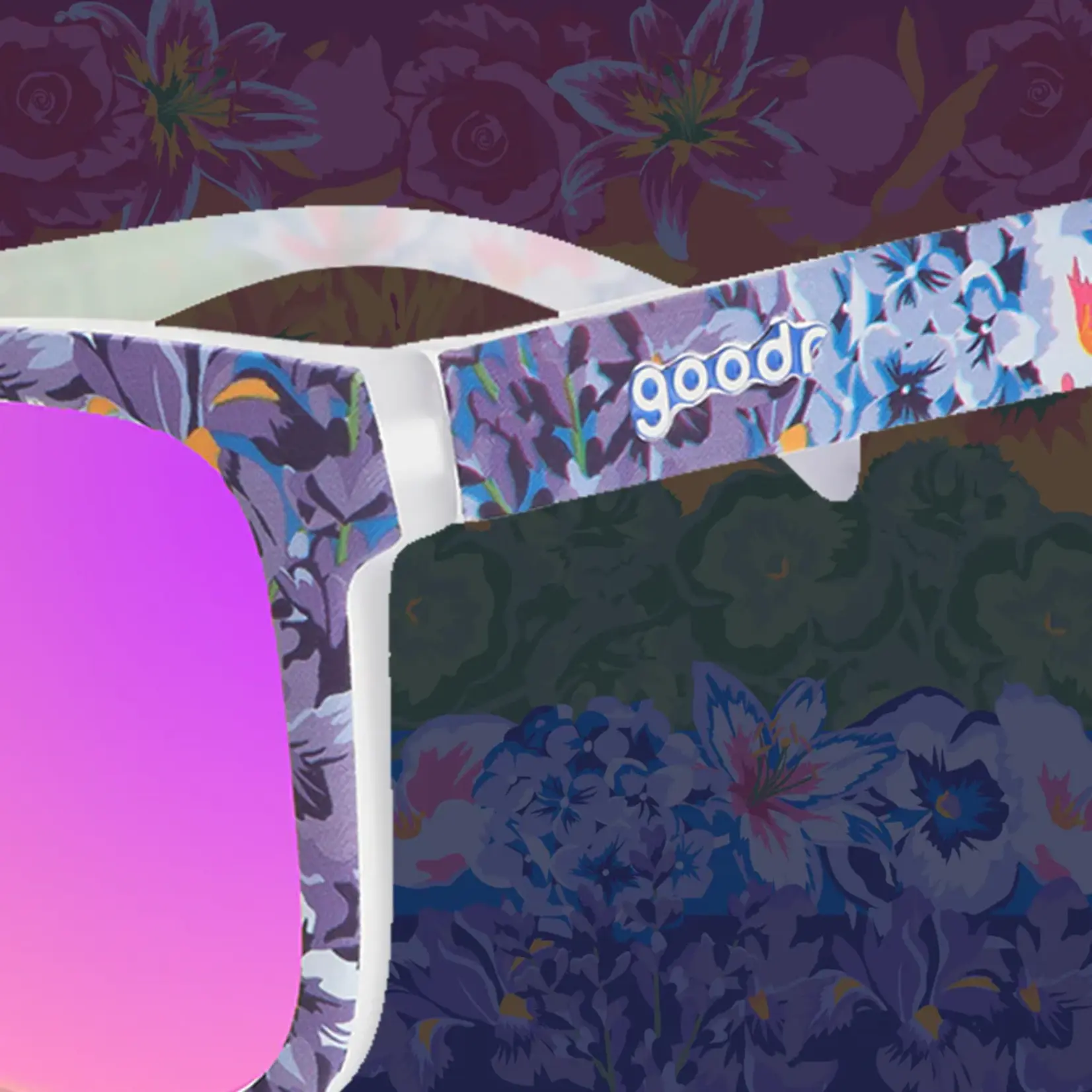Goodr "Pride in Full Bloom" Sunglasses