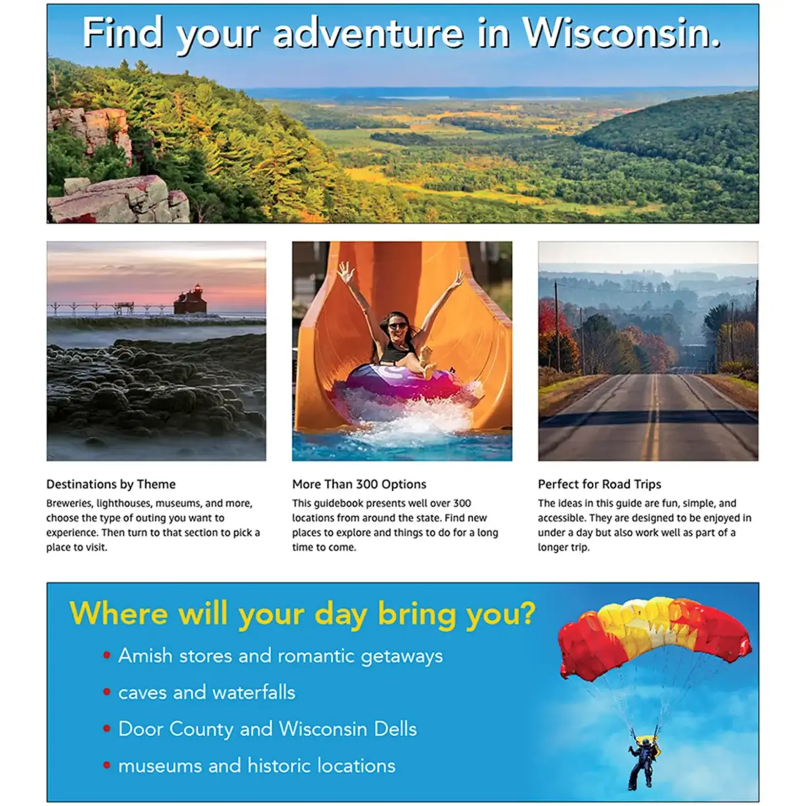 AdventureKEEN Wisconsin Day Trips by Theme