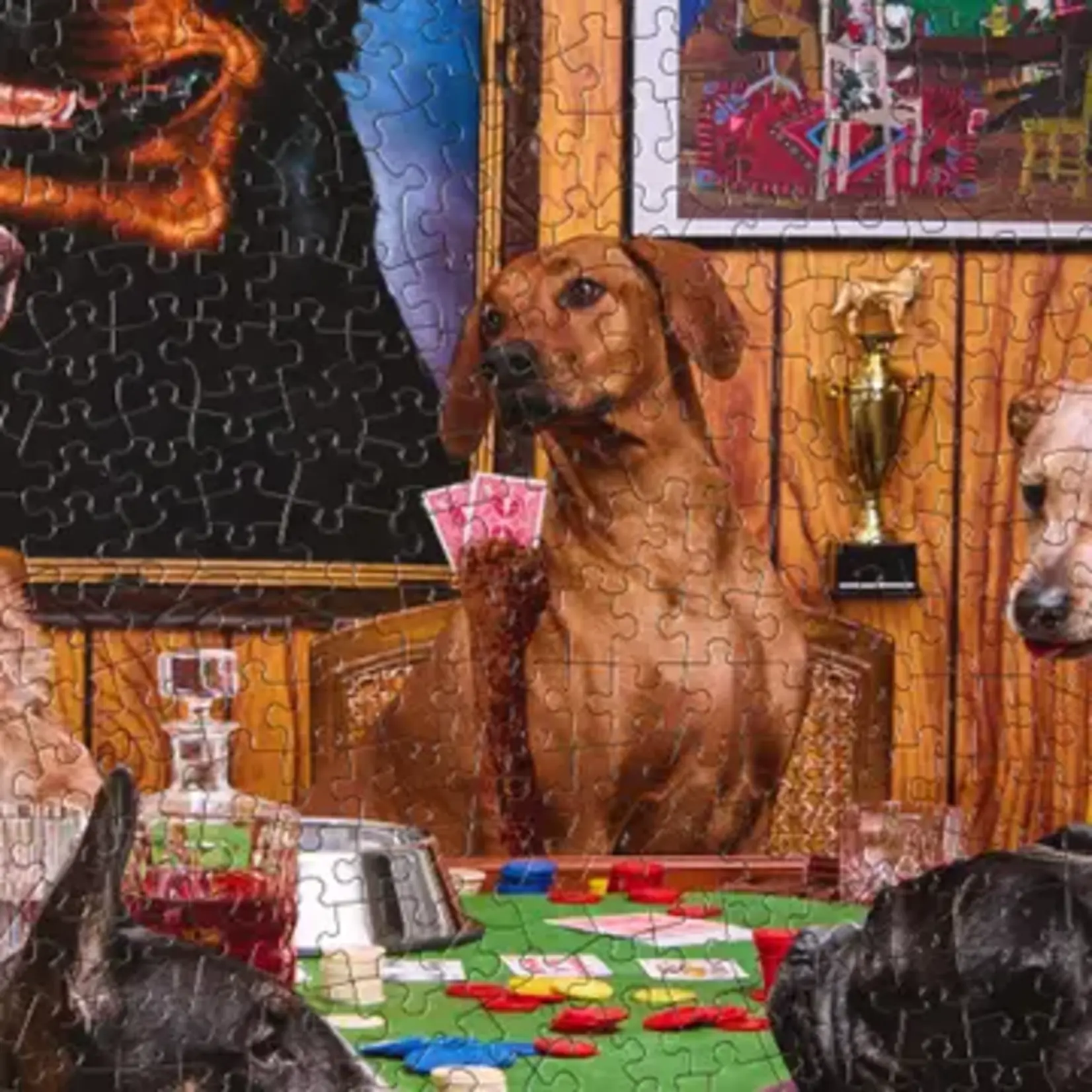 Le Puzz Poker Dogs Puzzle