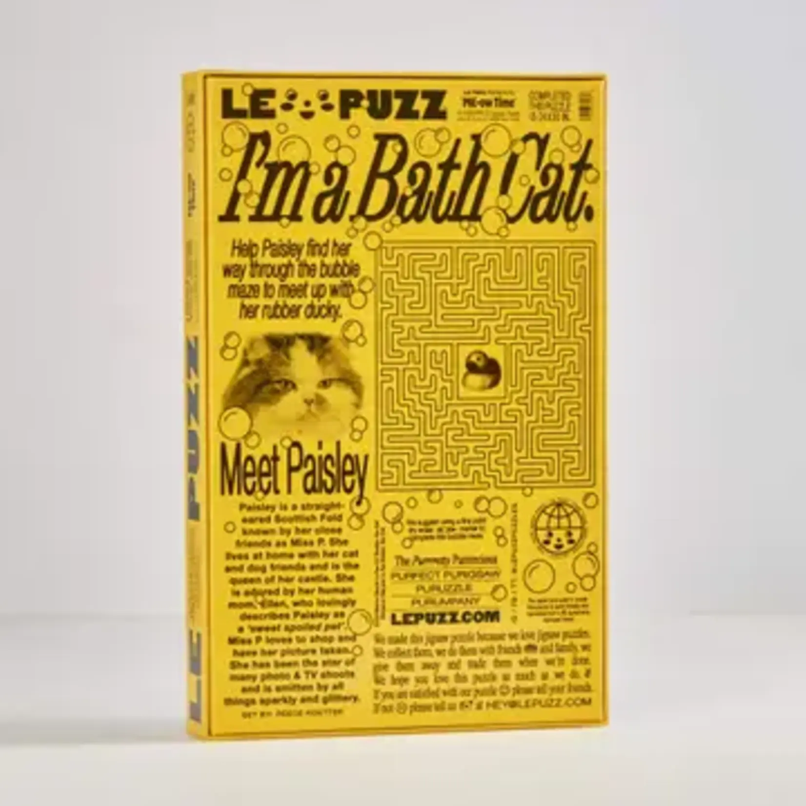 Le Puzz ME-OW Time Puzzle