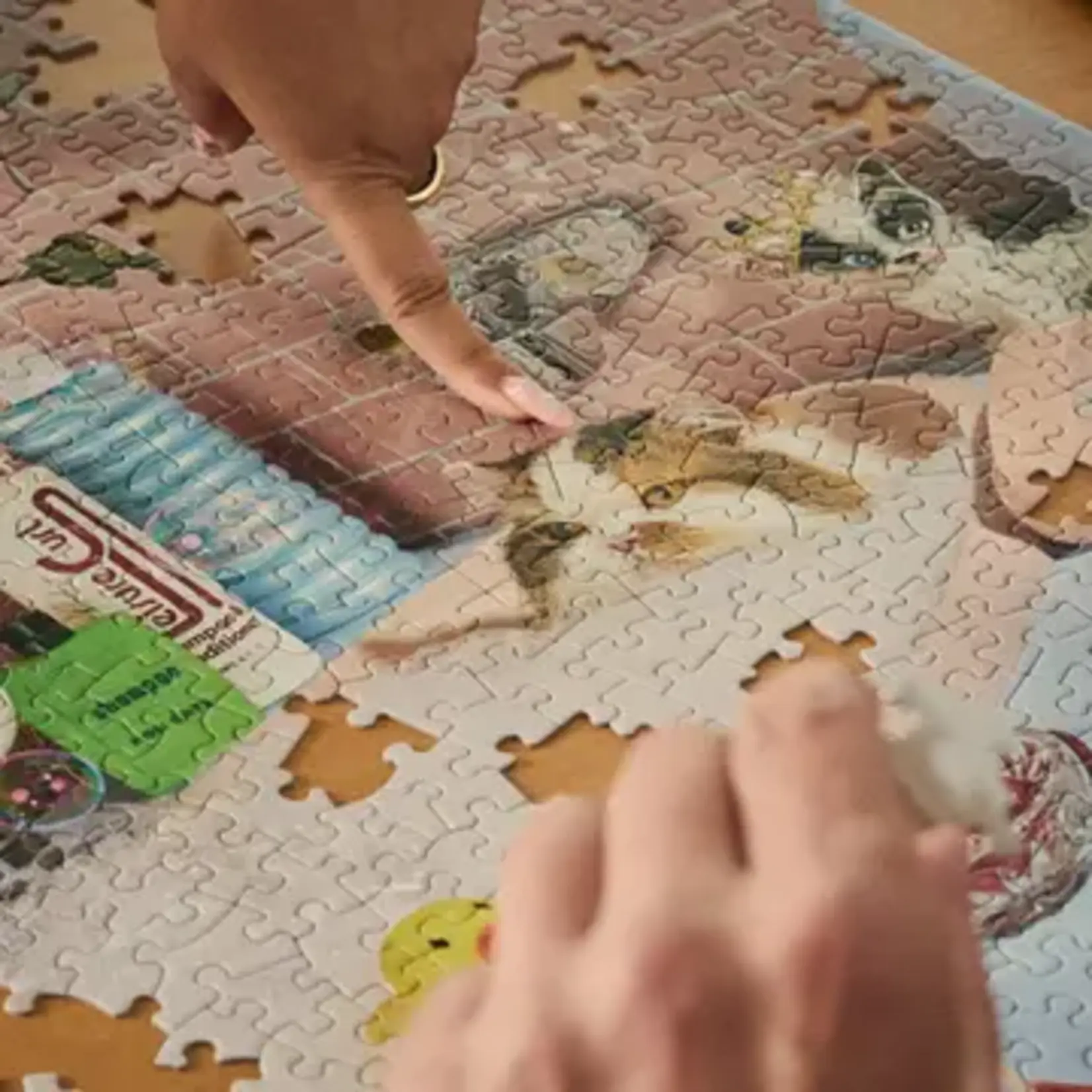 Le Puzz ME-OW Time Puzzle