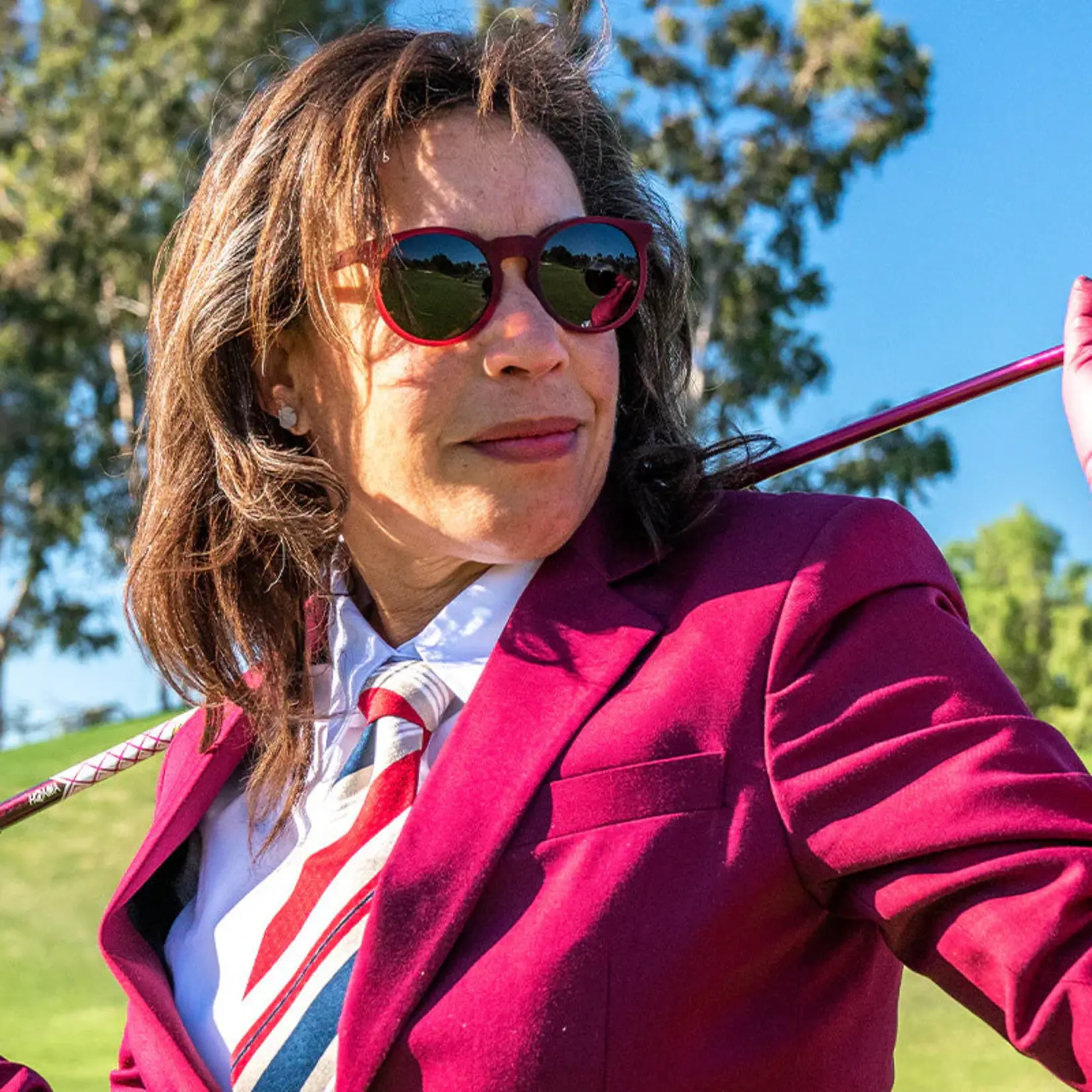 Goodr "i'm Wearing Burgundy" Sunglasses