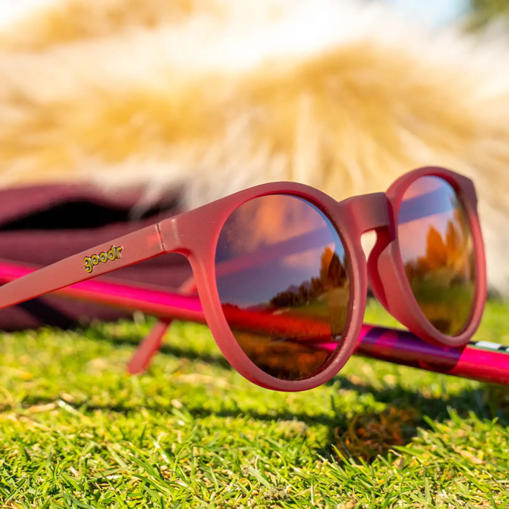 Goodr "i'm Wearing Burgundy" Sunglasses