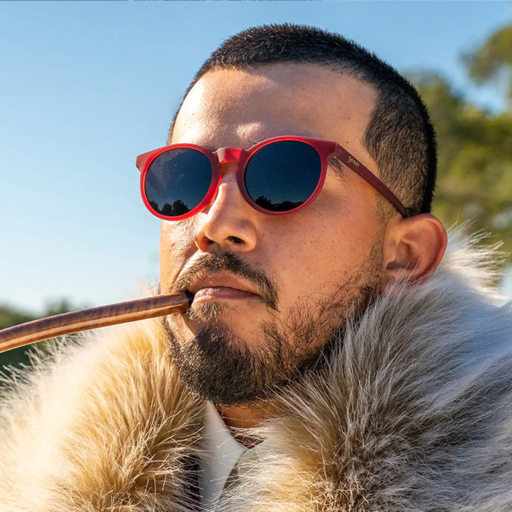 Goodr "i'm Wearing Burgundy" Sunglasses