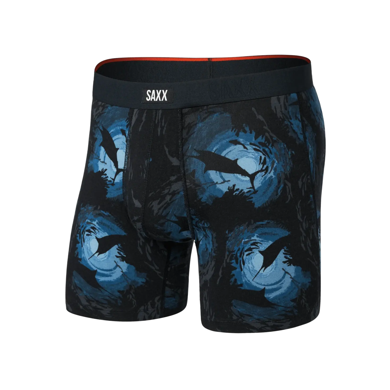 Saxx Patterned Vibe Xtra Soft Comfort Boxer Brief with Fly