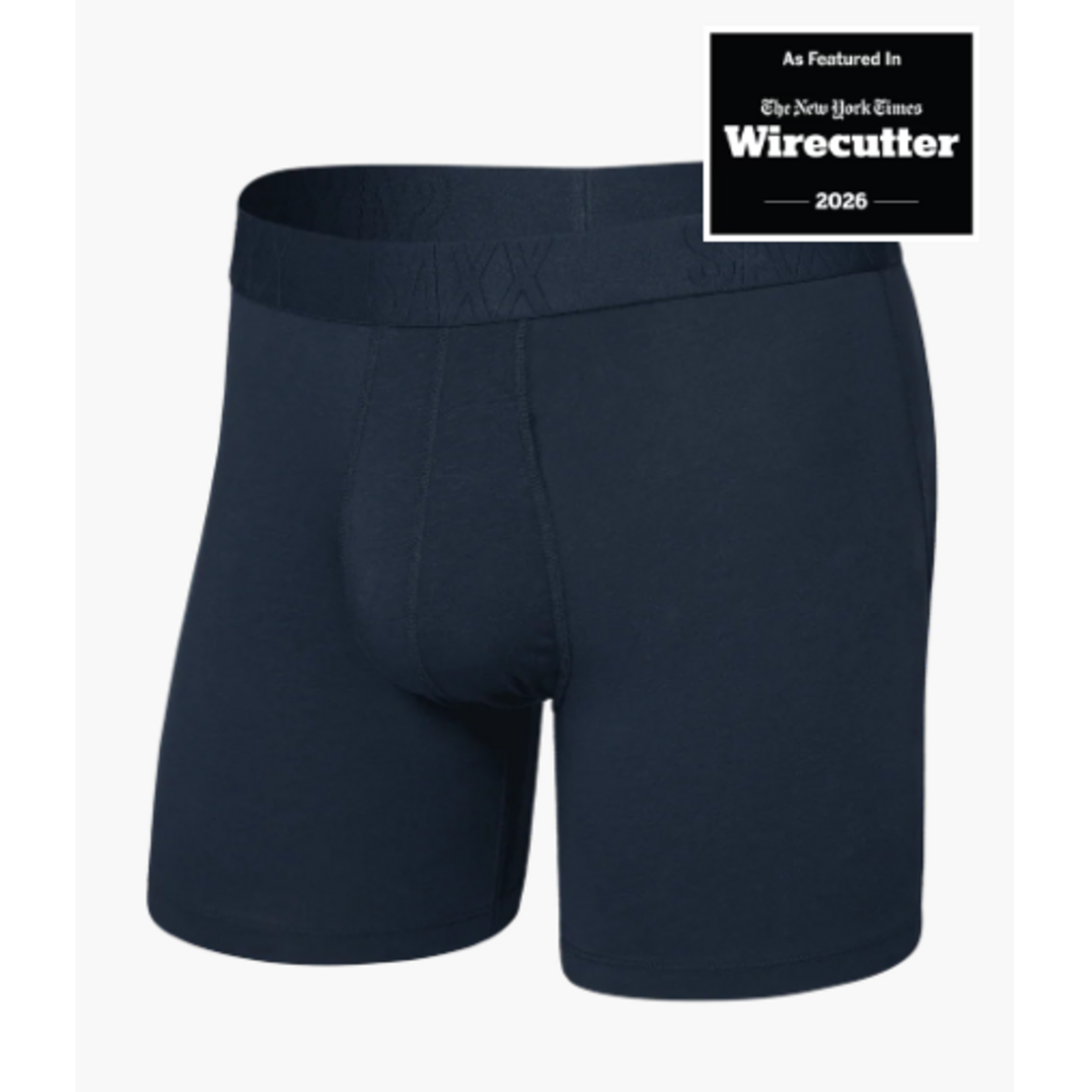 Saxx DropTemp Cooling Cotton Boxer Brief with Fly