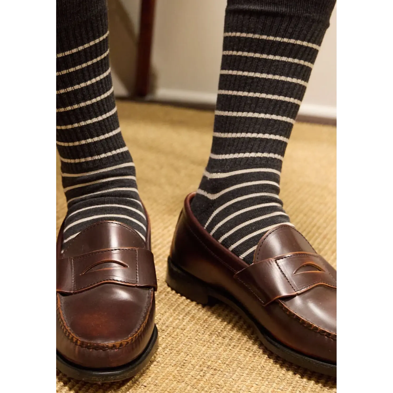 American Trench Brittany Stripe Socks