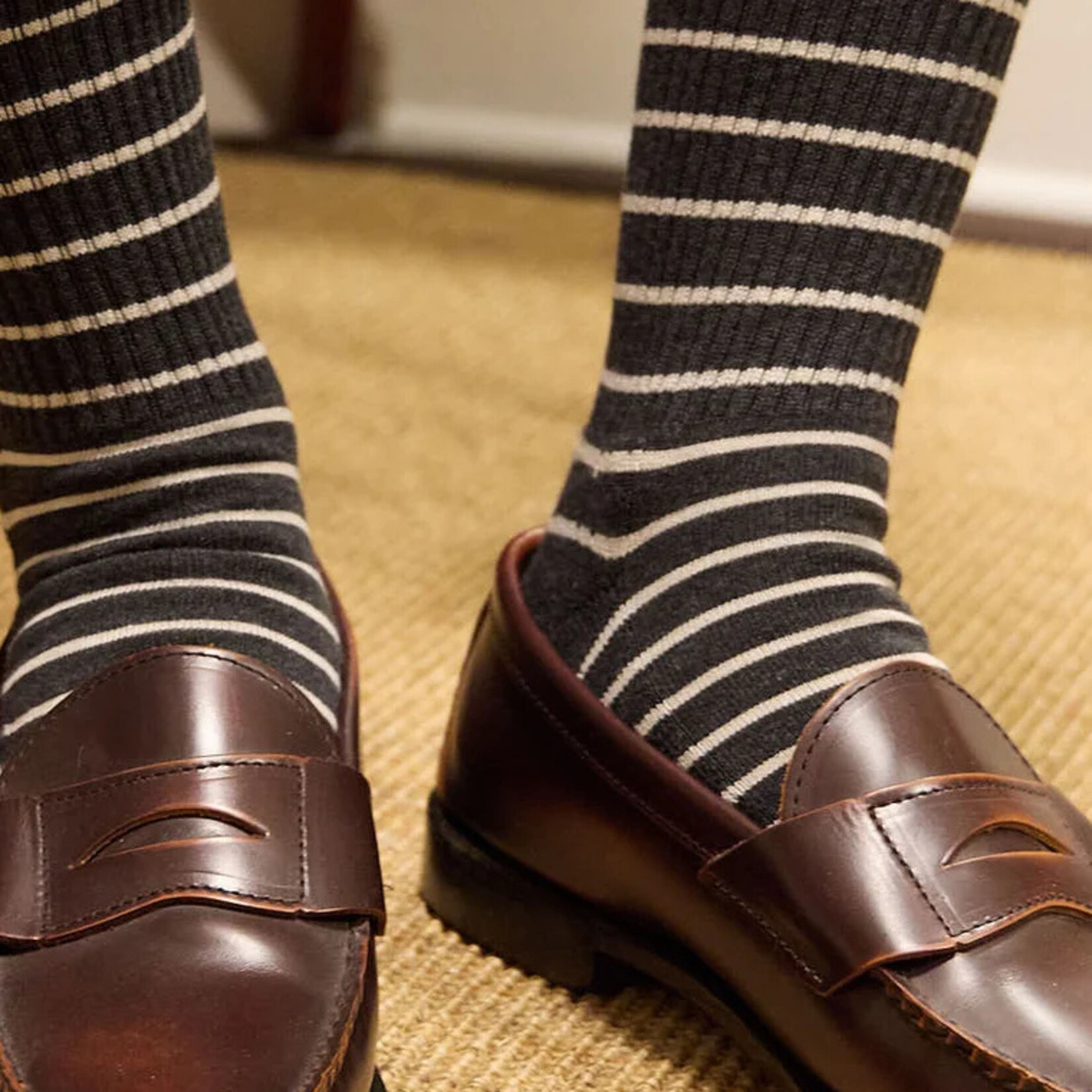 American Trench Brittany Stripe Socks