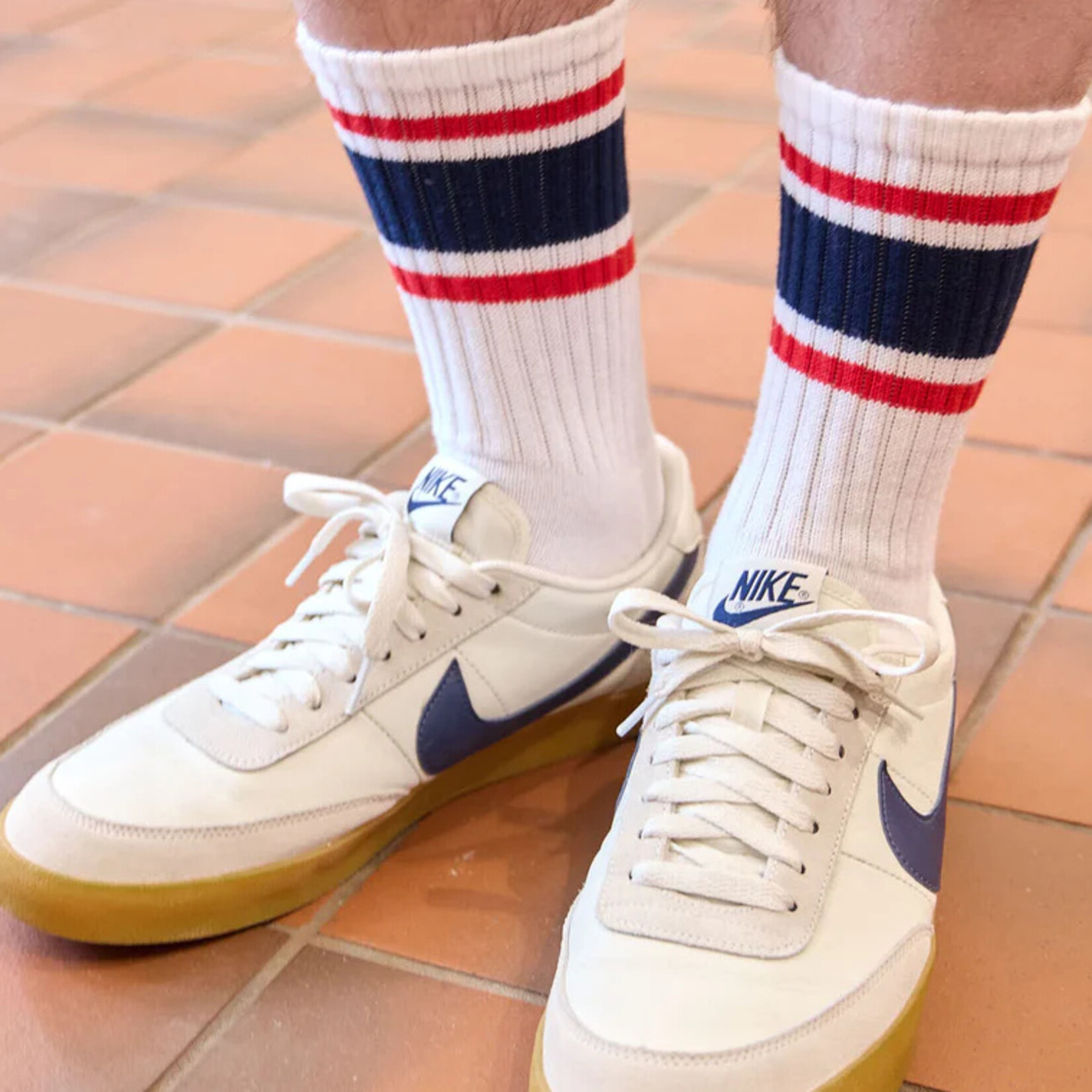 American Trench Retro Supporter Stripe  Socks