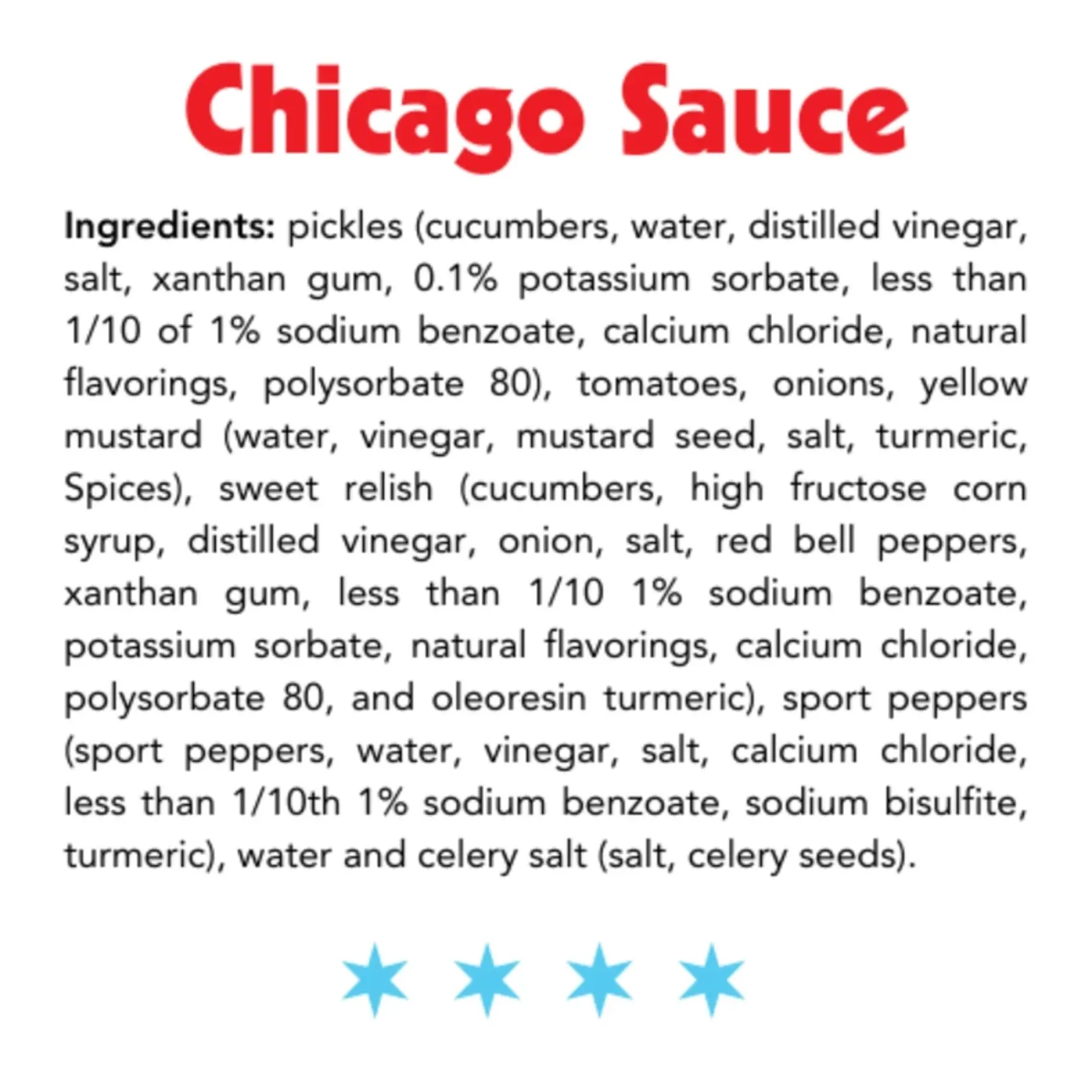Big Fork The Original Chicago Sauce