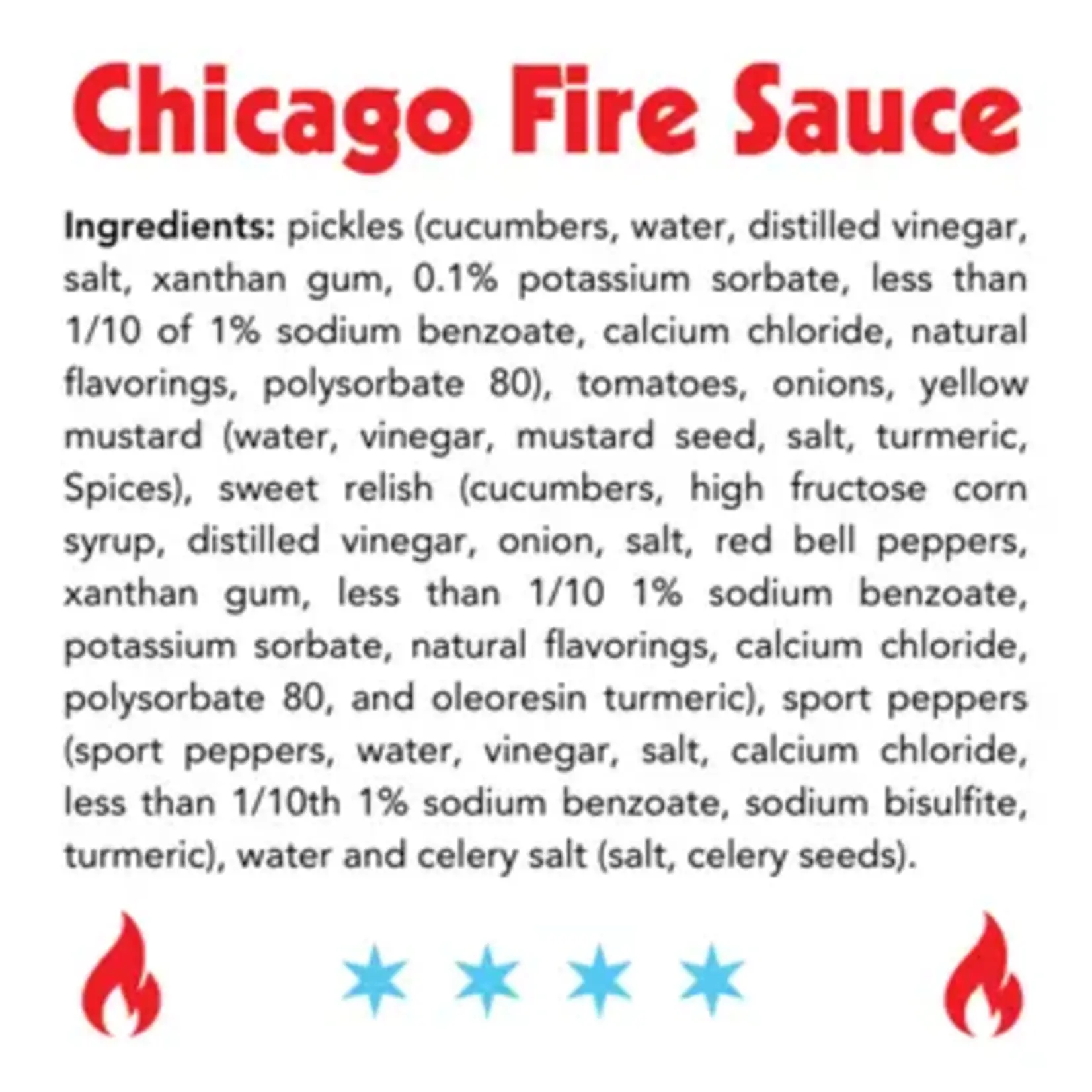 Big Fork Chicago Fire Sauce