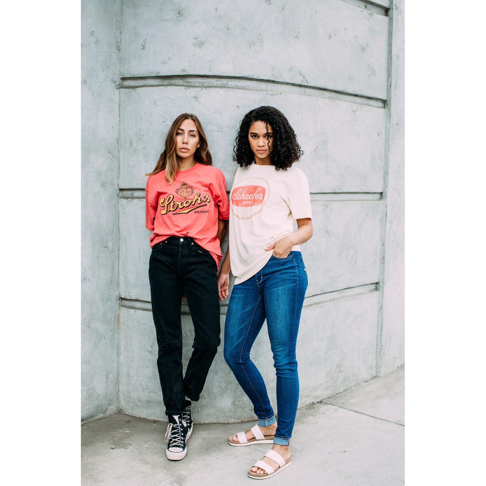 American Needle Stroh's Mineral Red T-shirt