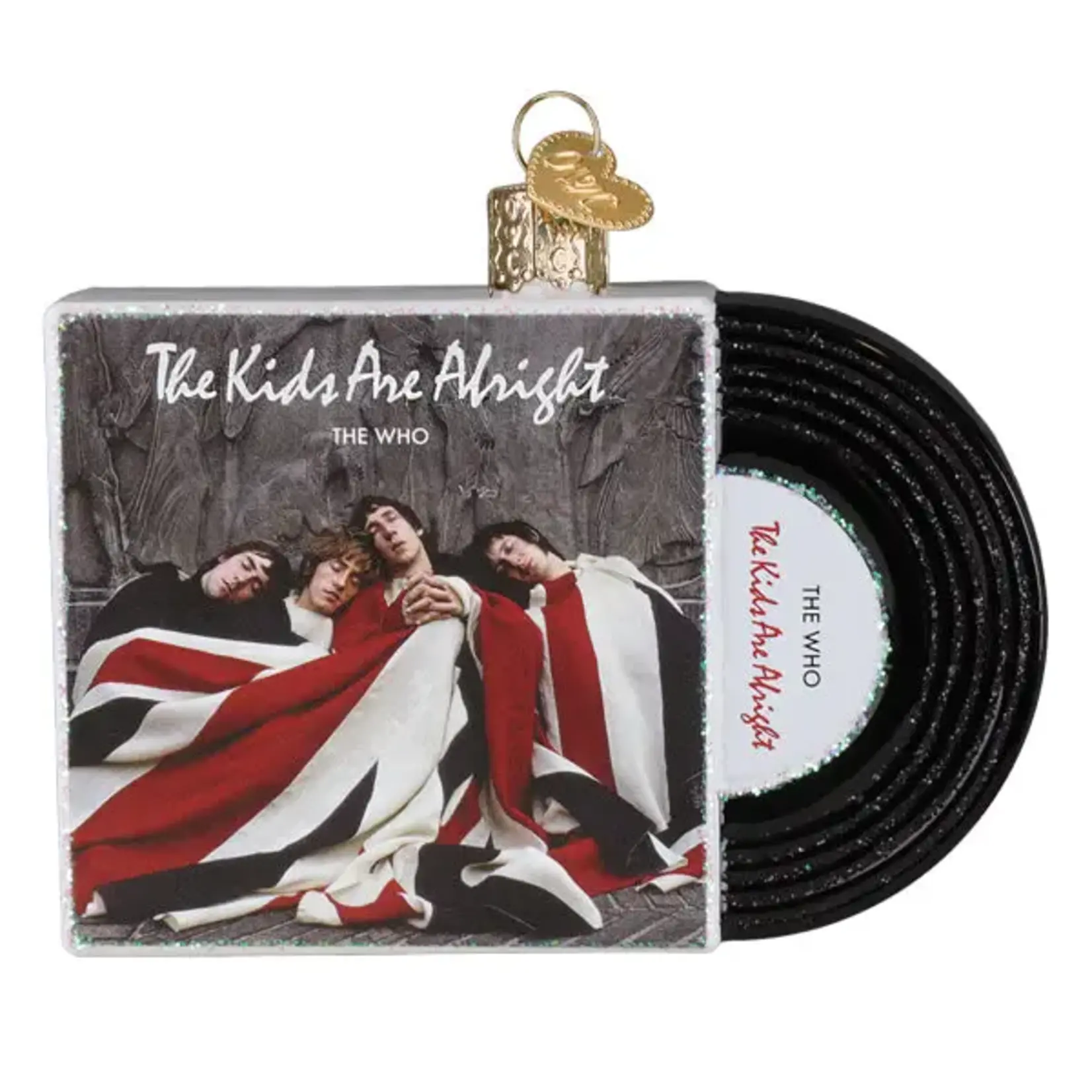 Old World Christmas Album Cover Ornament