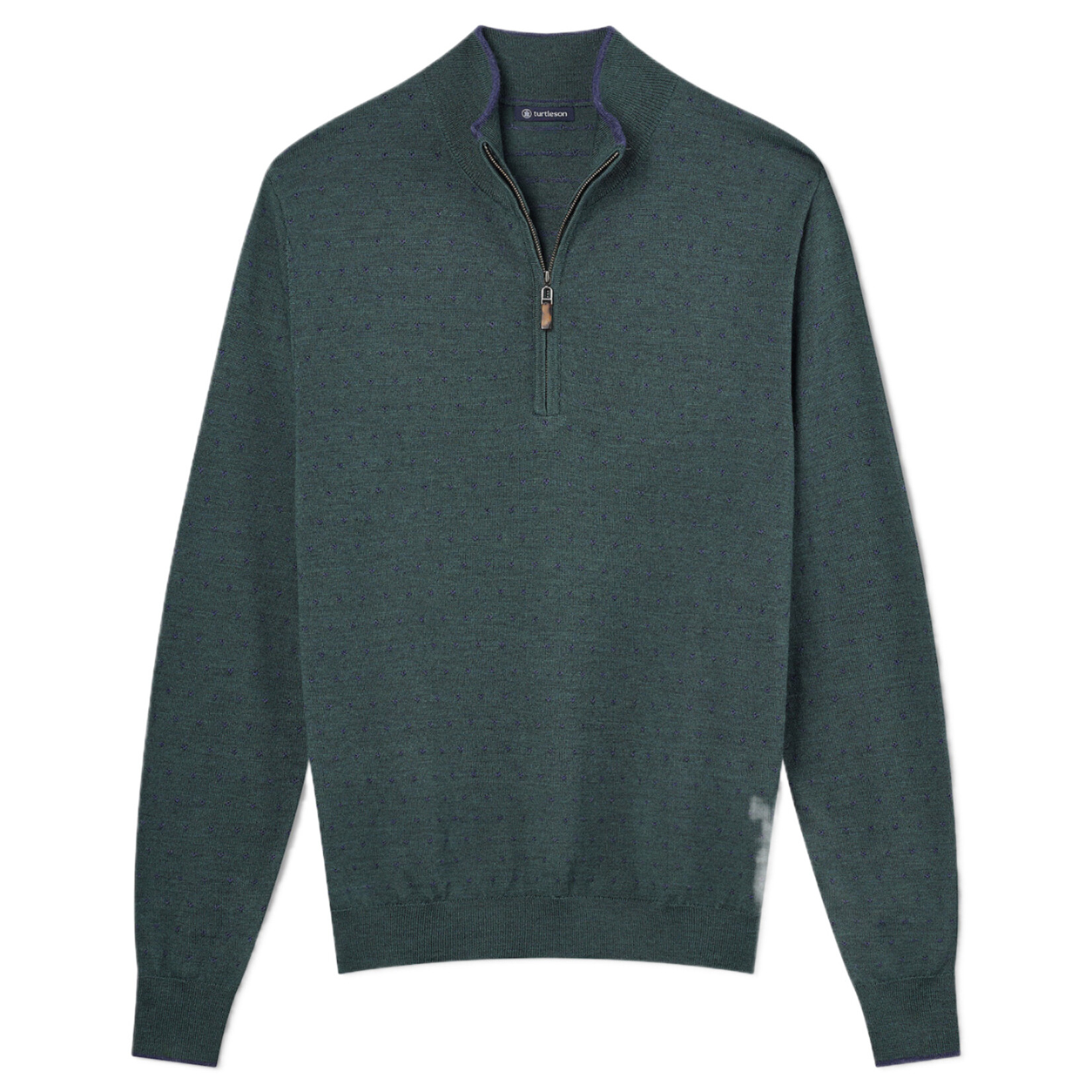 Turtleson Ace Birdseye 1/4 Zip Sweater F26
