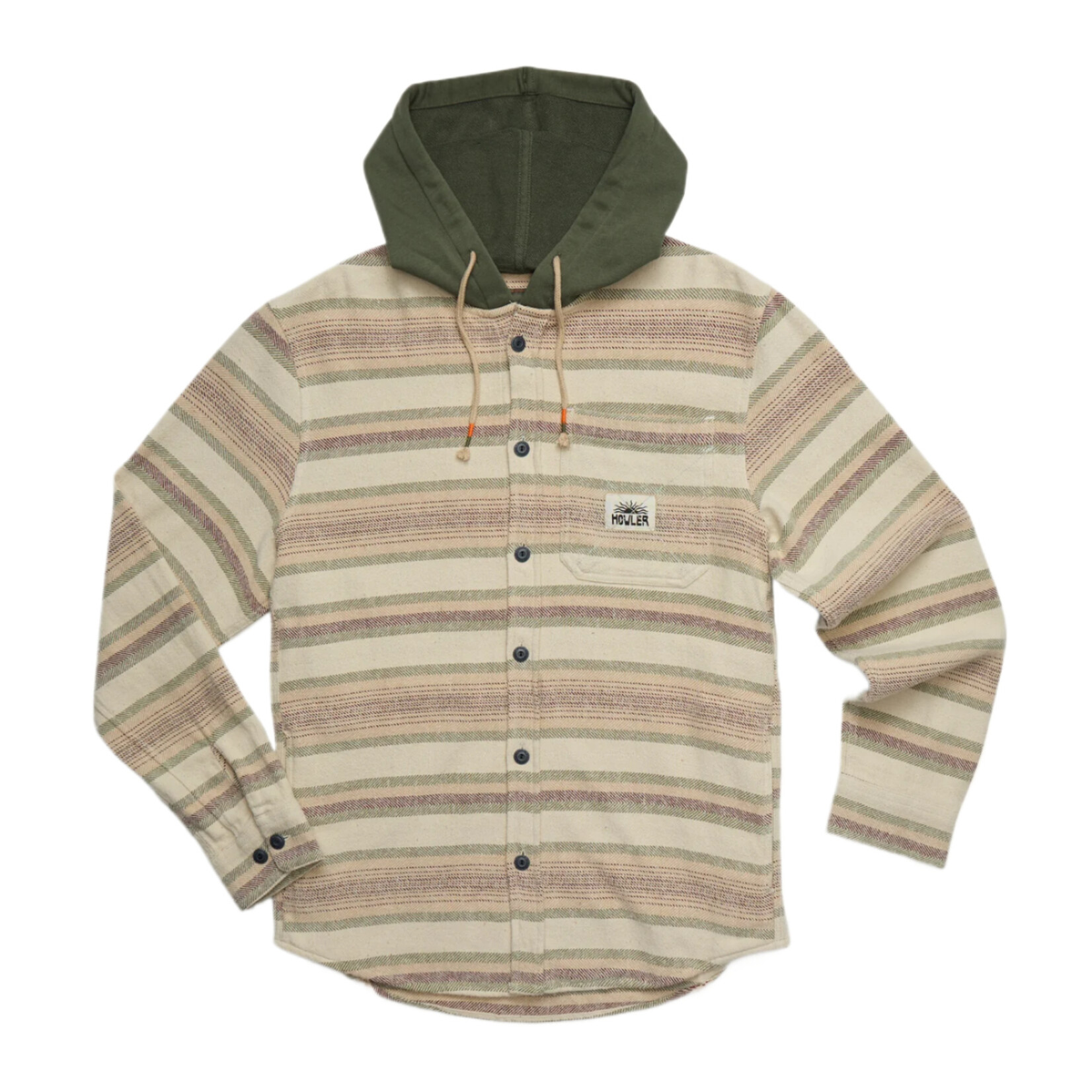 Howler Brothers Salvo Hooded Blanket Flannel Shirt