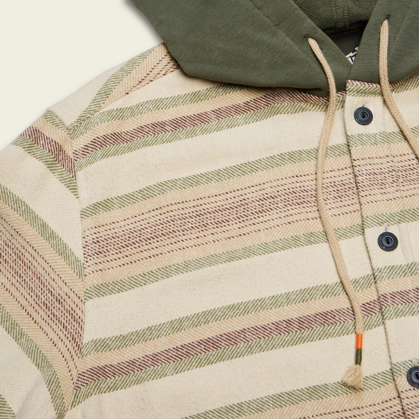 Howler Brothers Salvo Hooded Blanket Flannel Shirt