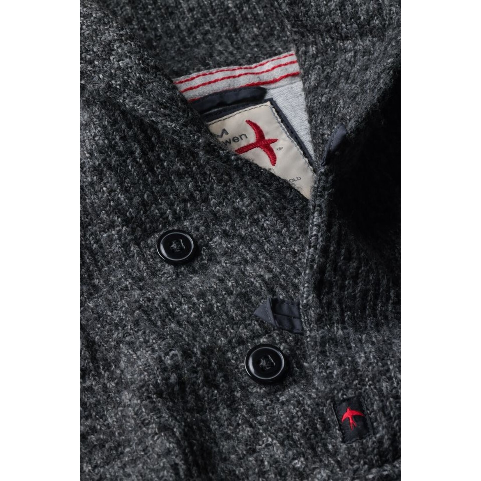 Relwen Ridge Twist Shawl Sweater