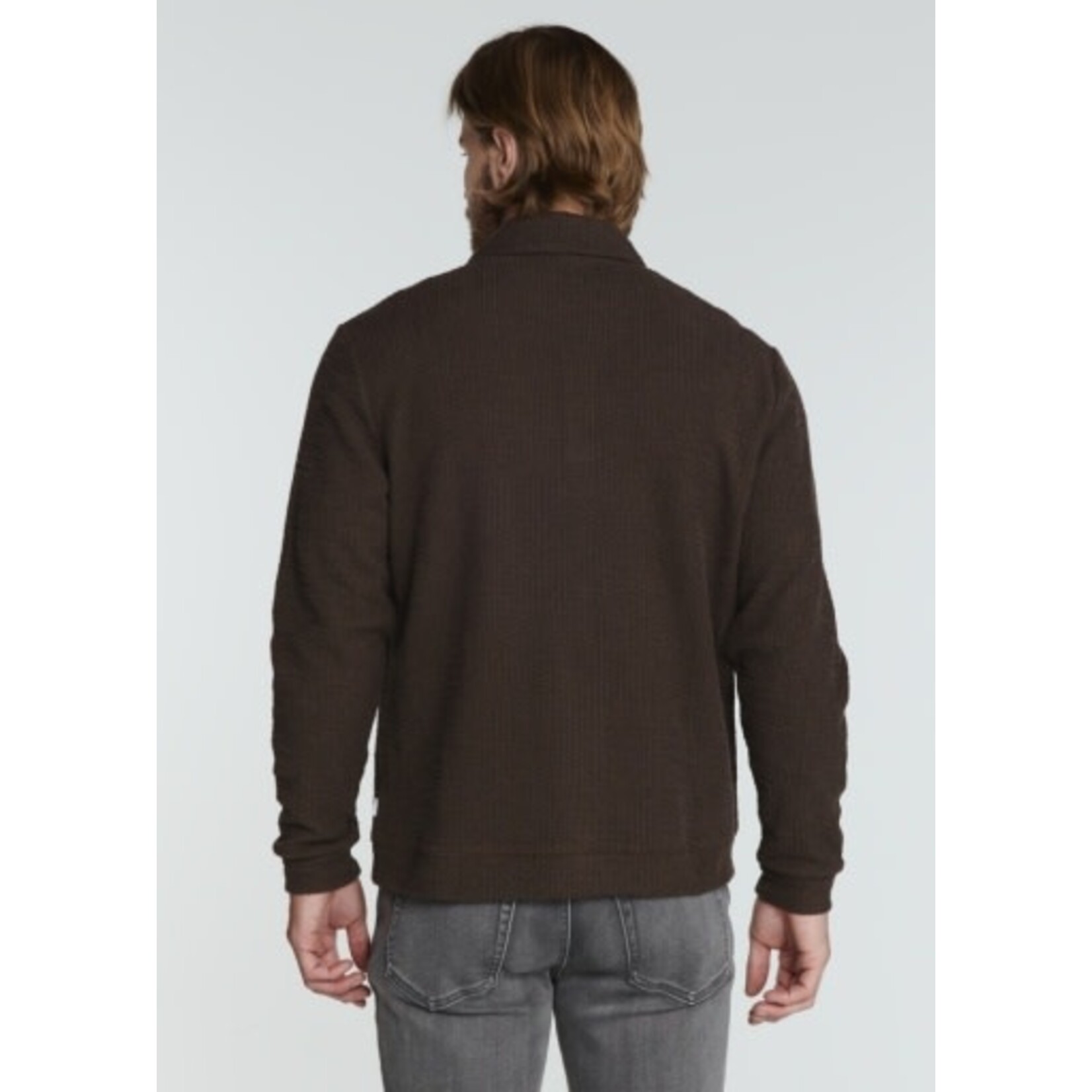 7 Diamonds MONTEREY TEXTURED L/S POLO