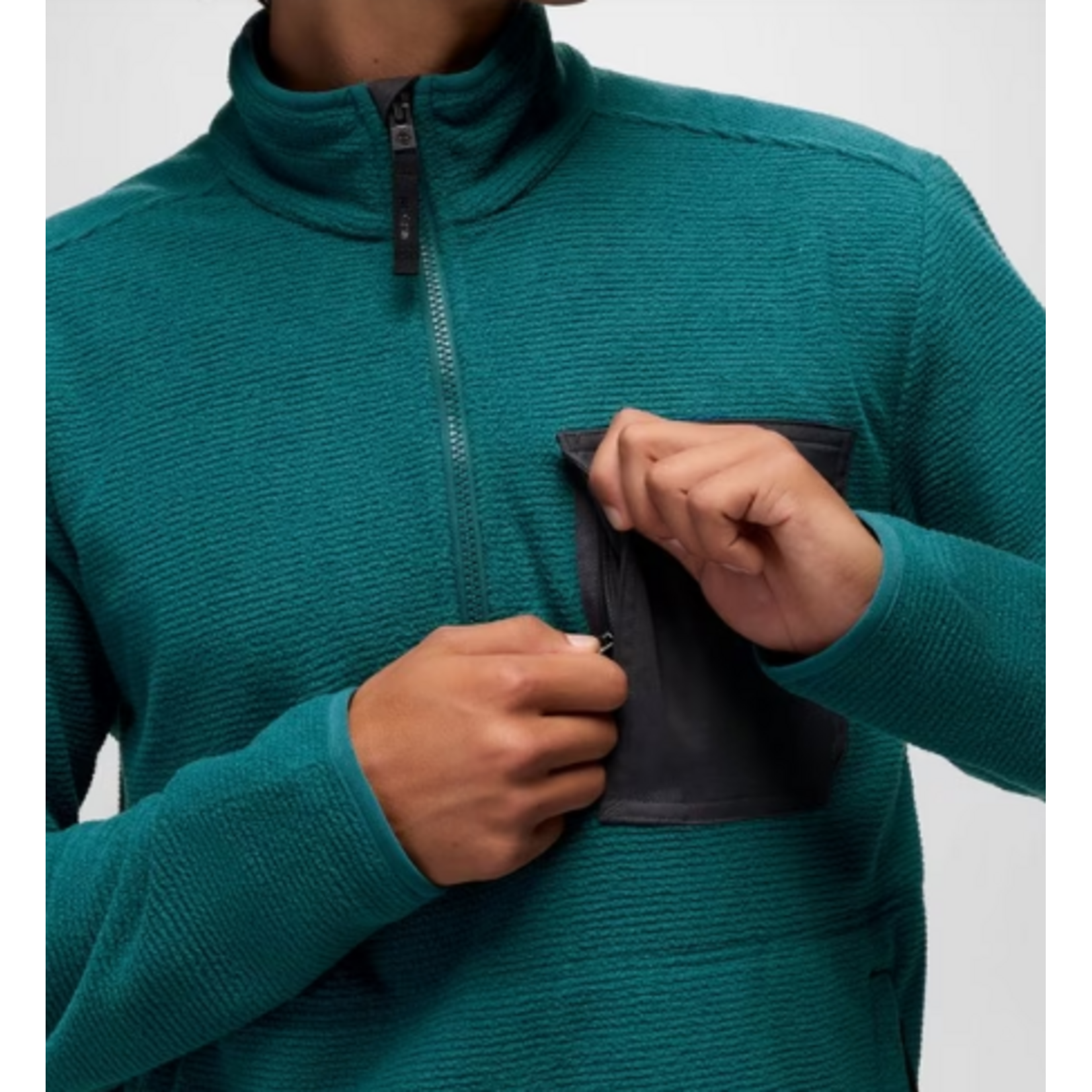 Prana Stretch Zion Fleece 1/4 Zip Pullover