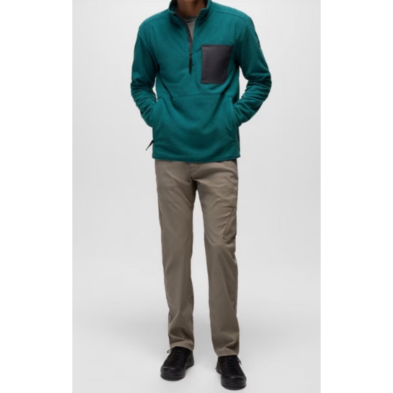 Prana Stretch Zion Fleece 1/4 Zip Pullover