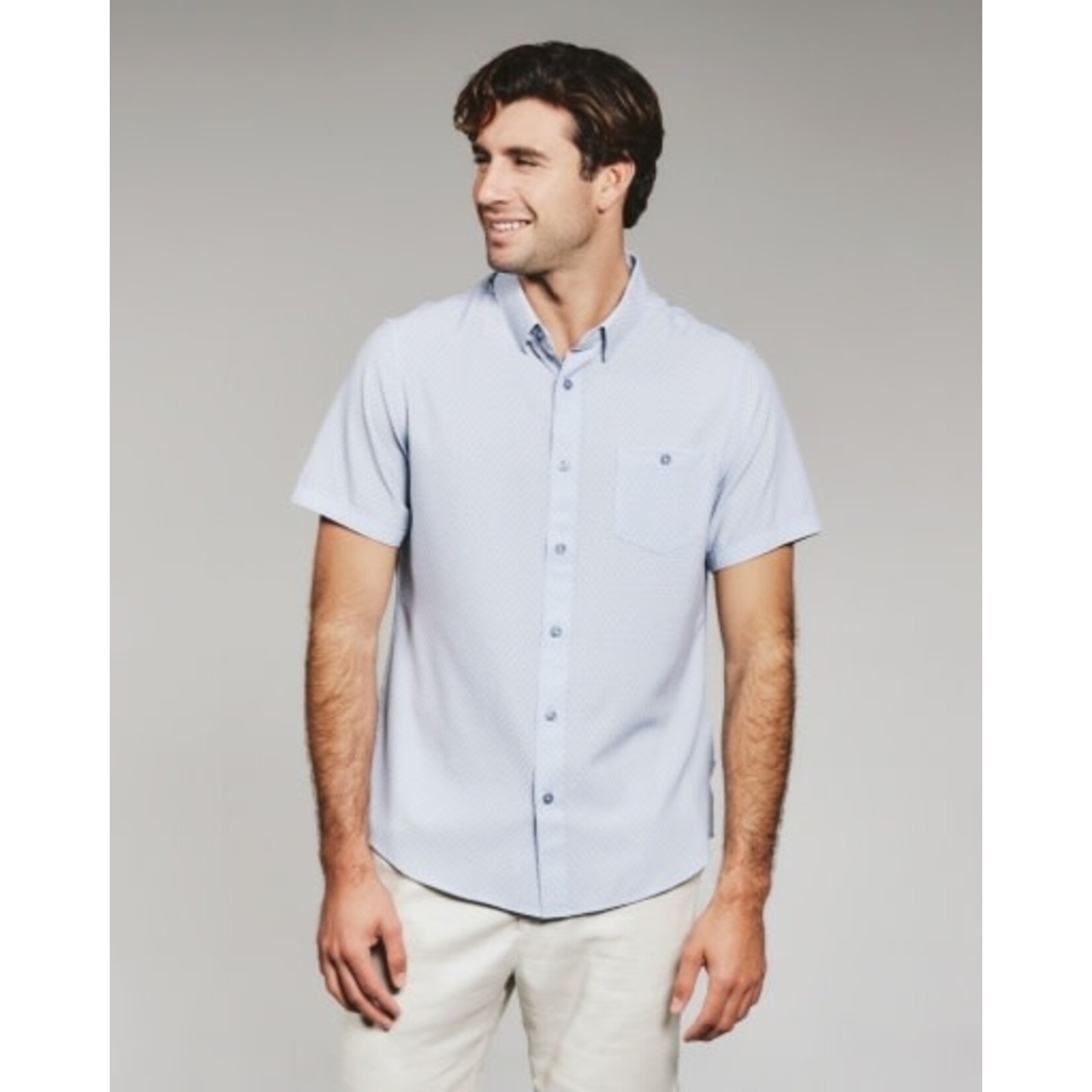 7 Diamonds Bosworth Short Sleeve Shirt
