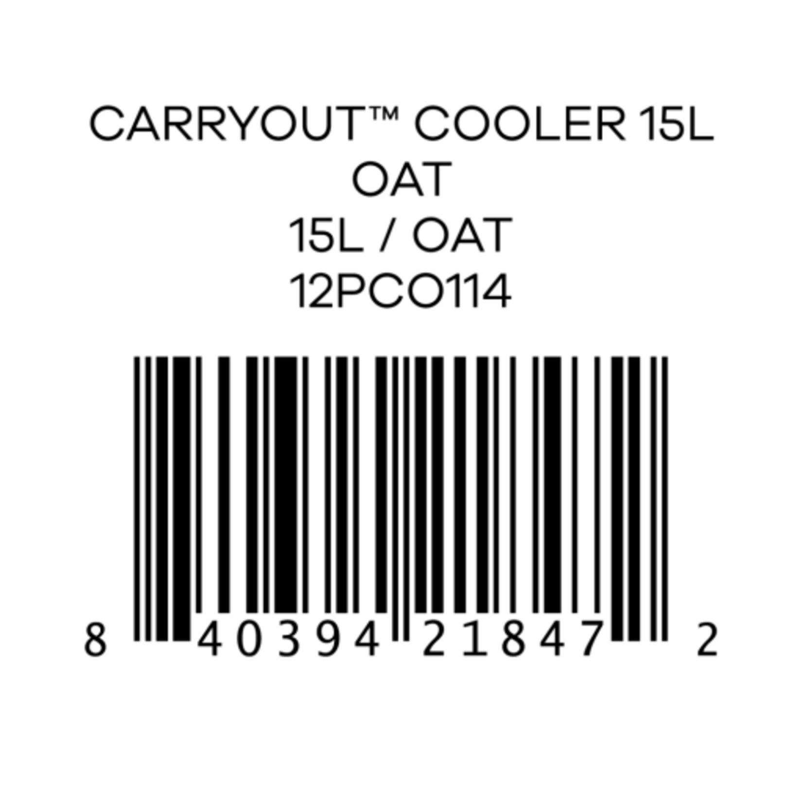 Carryout Cooler, 15L