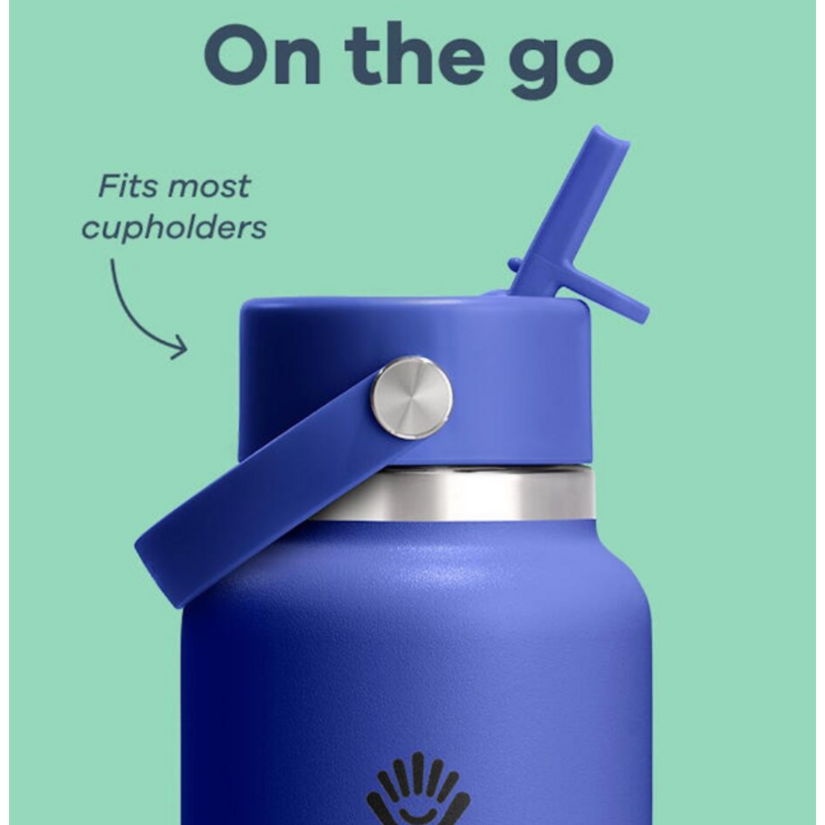 Wide Flex Straw Travel Bottle, 32 oz.