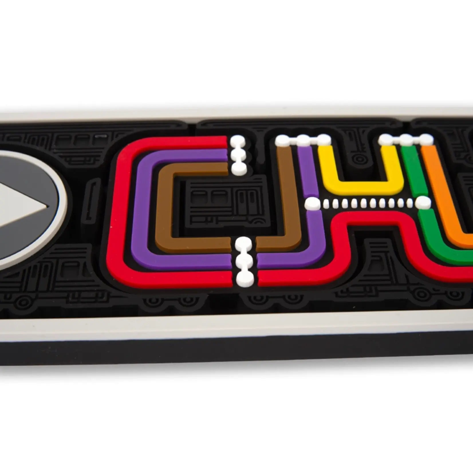 Transit Tees Chicago Transit Bar Mat