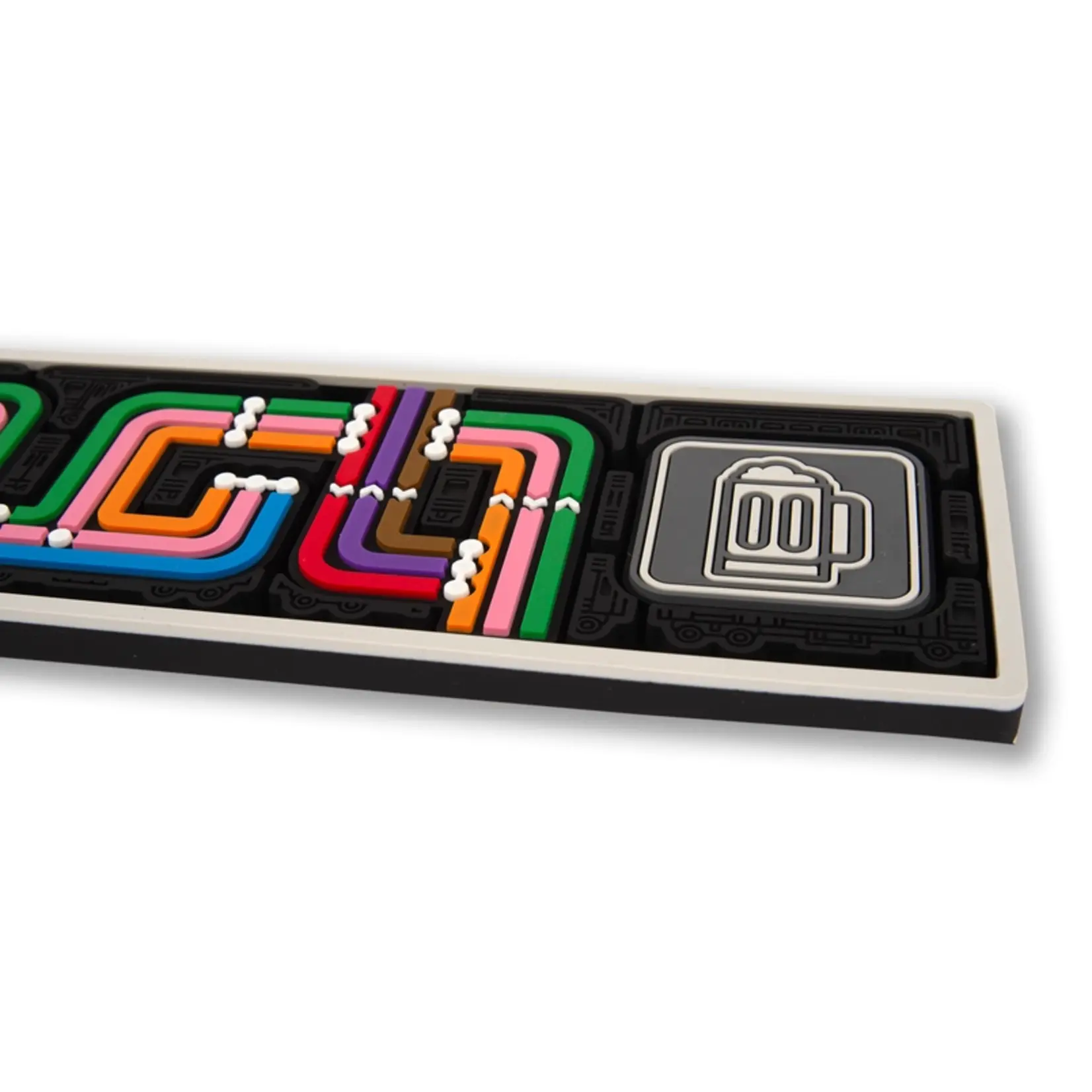 Transit Tees Chicago Transit Bar Mat