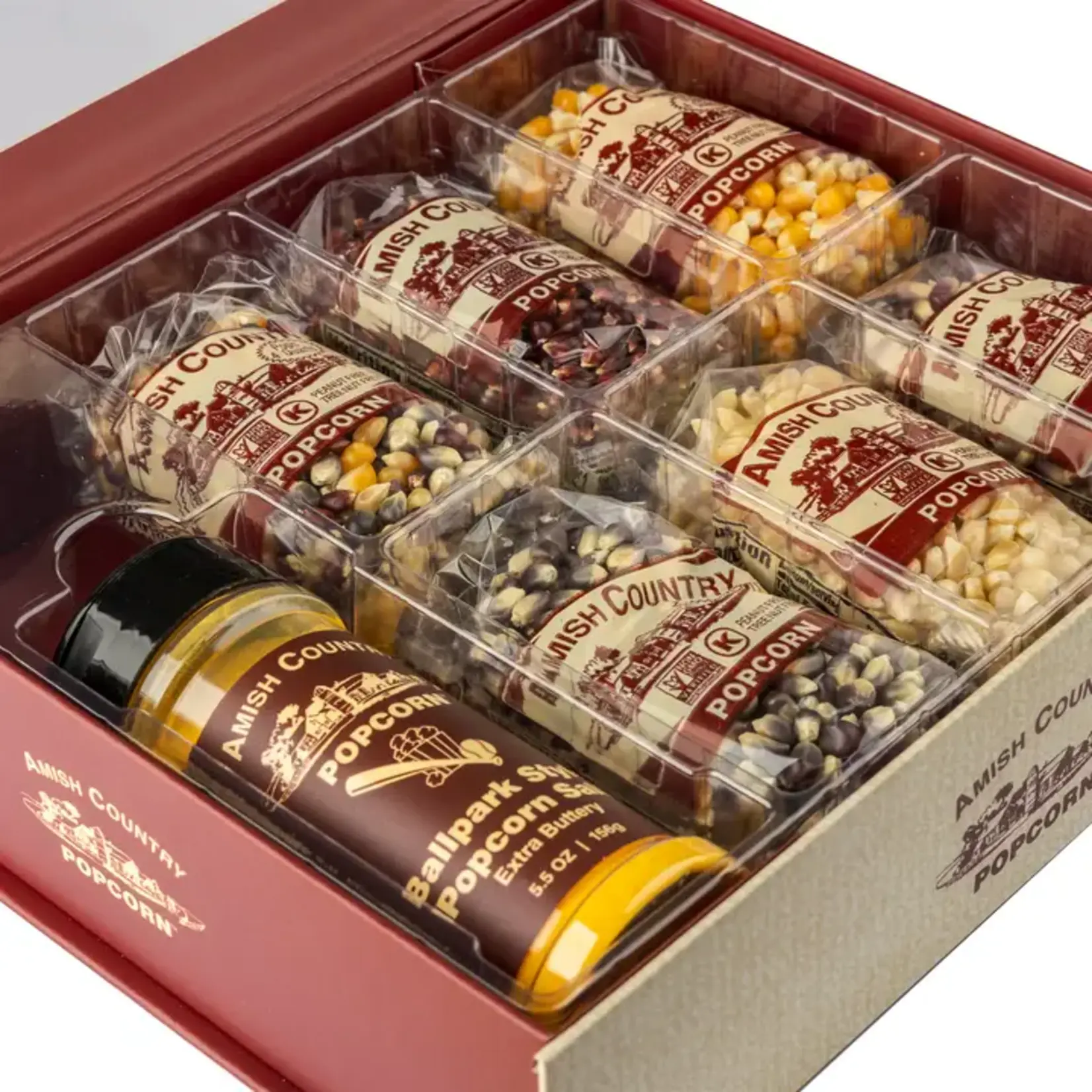 Popcorn Variety Gift Box with 5.5 oz Buttersalt