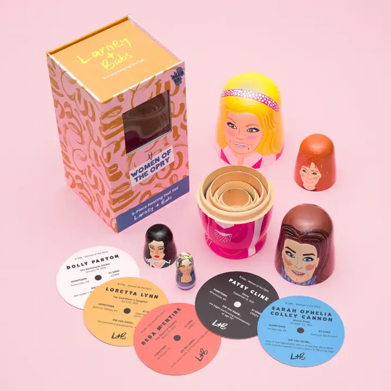 Larney + Babs Nesting Doll Set