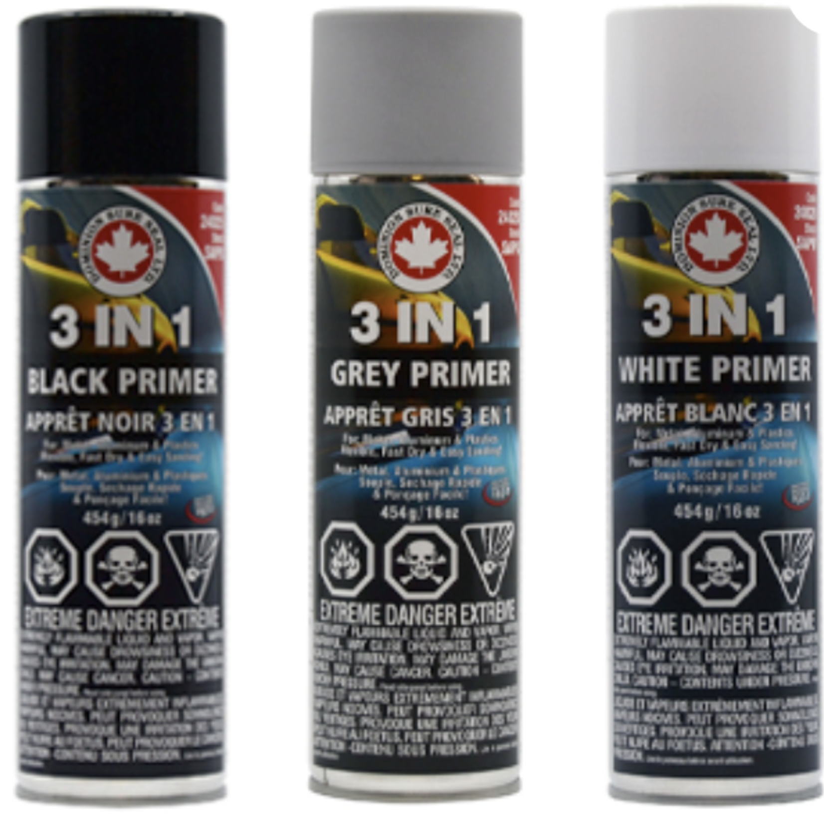 Dominion Sure Seal SAPB Primer 3 in 1 Black 454g