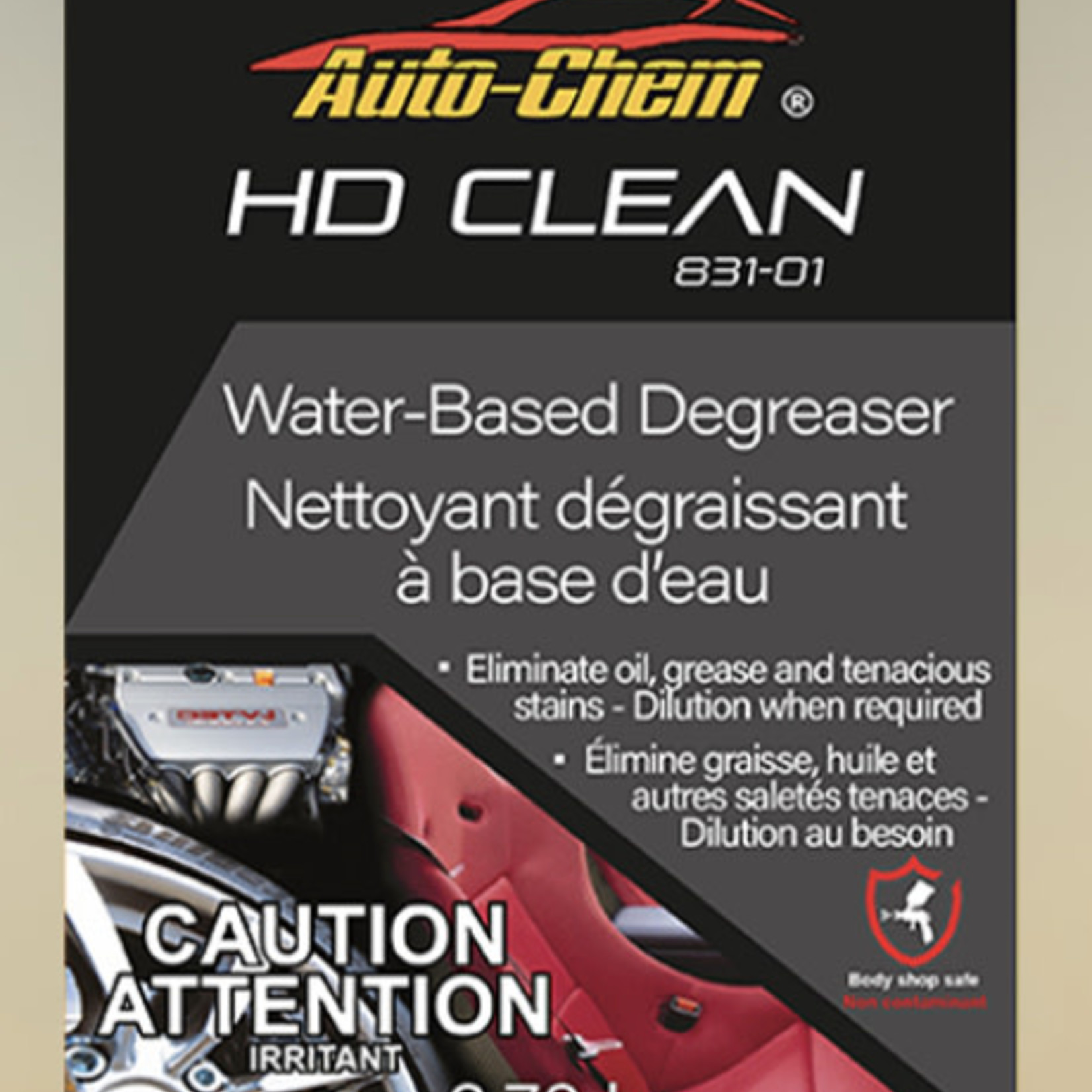 AUTO CHEM Auto-Chem HD CLEAN Water Based Degreaser