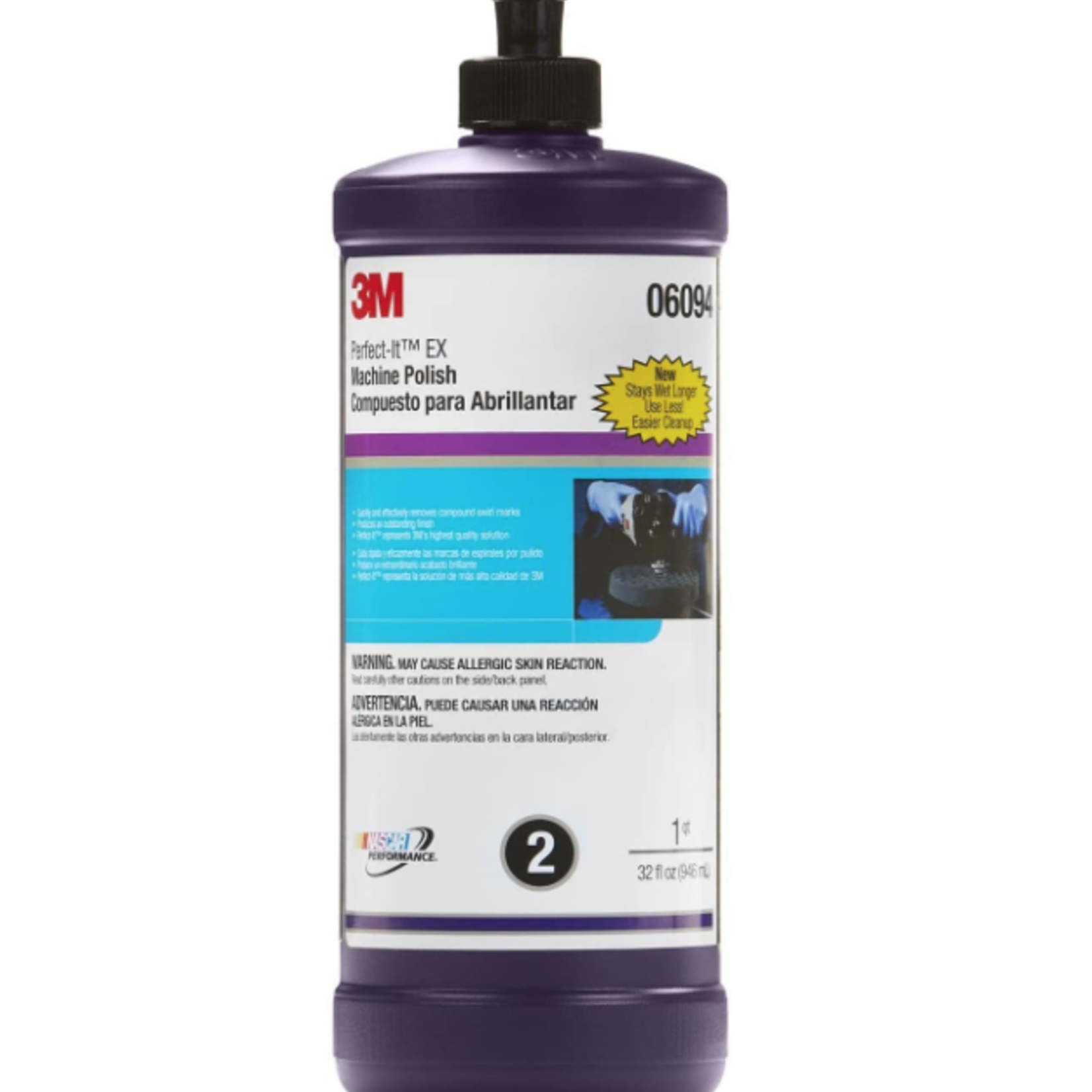 Genesis Auto Body Supply - 3M Perfect-It Ex Ac Rubbing Compound Quart -  36060