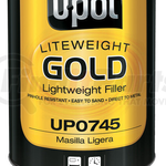 UPOL UPOL Liteweight Gold Lightweight Filler 3L Tin Professional only Case Qty 4