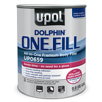 UPOL UPOL Dolphin ONE-FILL All-IN-One  Premium Body Filler 3L/.8 Gallon Professional only Case Qty 4