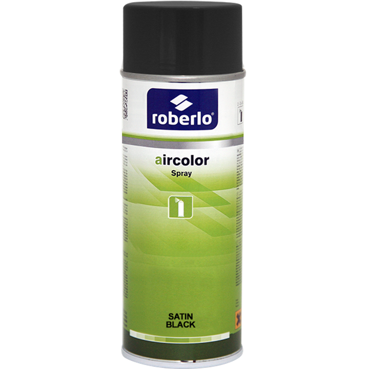 ROBERLO Aircolor Acrylic Paint Black - - Collision 360 Inc.