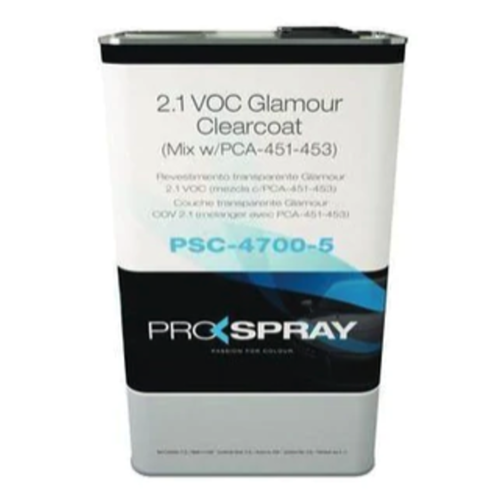 PRO-SPRAY PRO-SPRAY 5L Glamour 2.1 VOC Clearcoat EACH