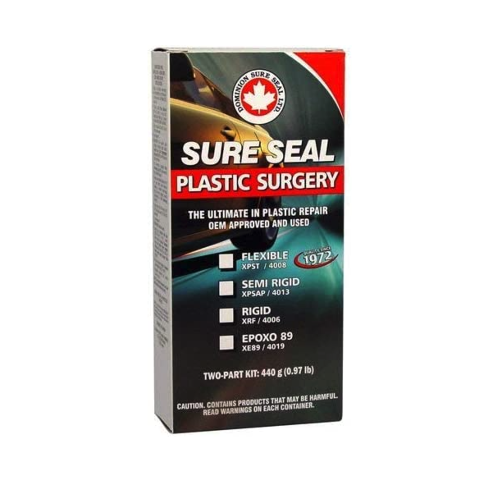 Dominion Sure Seal Dominion Semi Rigid Plastic Surgery Kit 454g