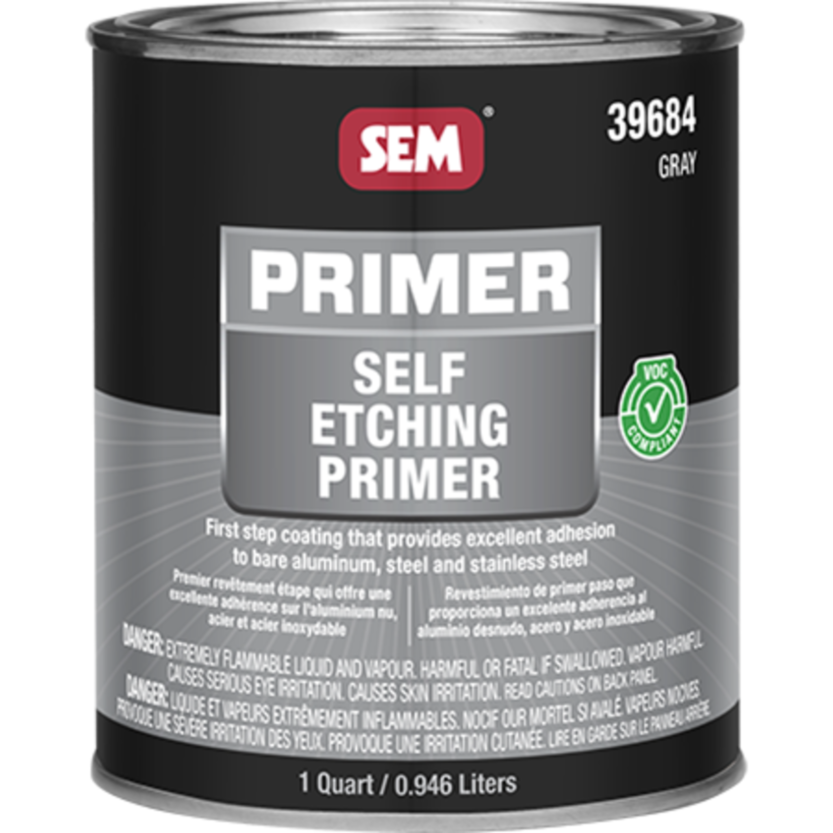 SEM PRODUCTS SEM SELF ETCHING PRIMER QUART