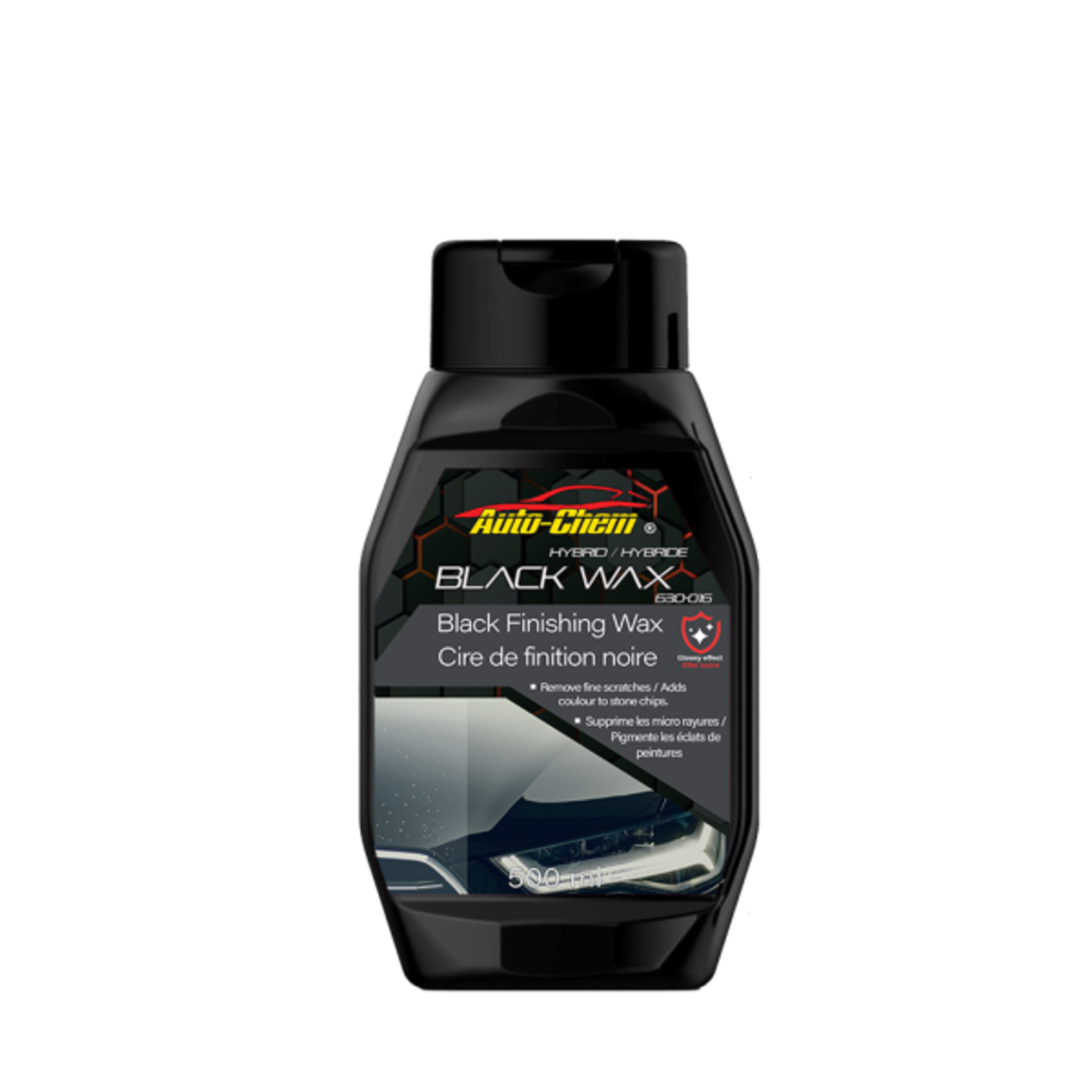 AUTO CHEM Black Finishing Wax, 500ml - Collision 360 Inc.