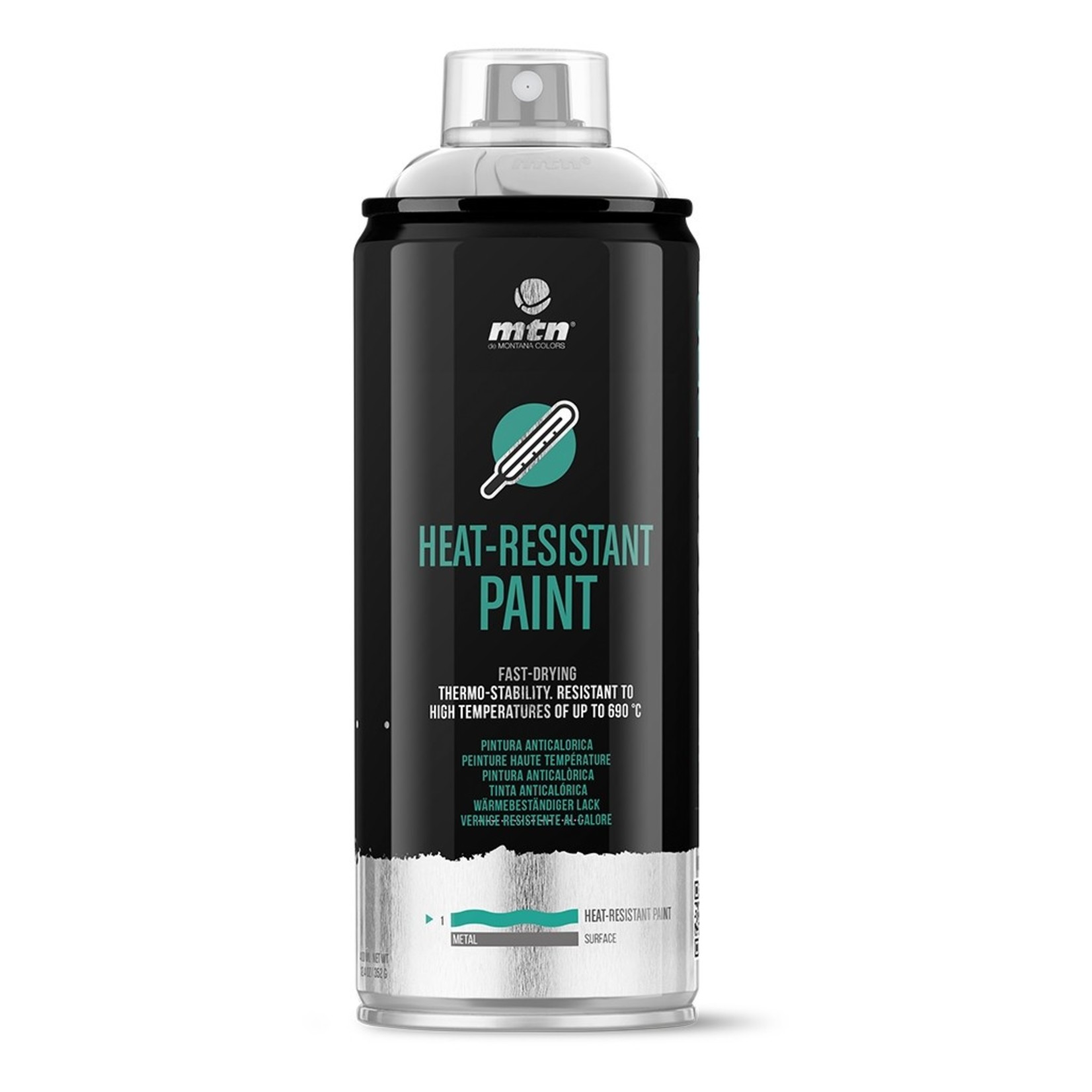 Heat resistant stainless steel paint discount