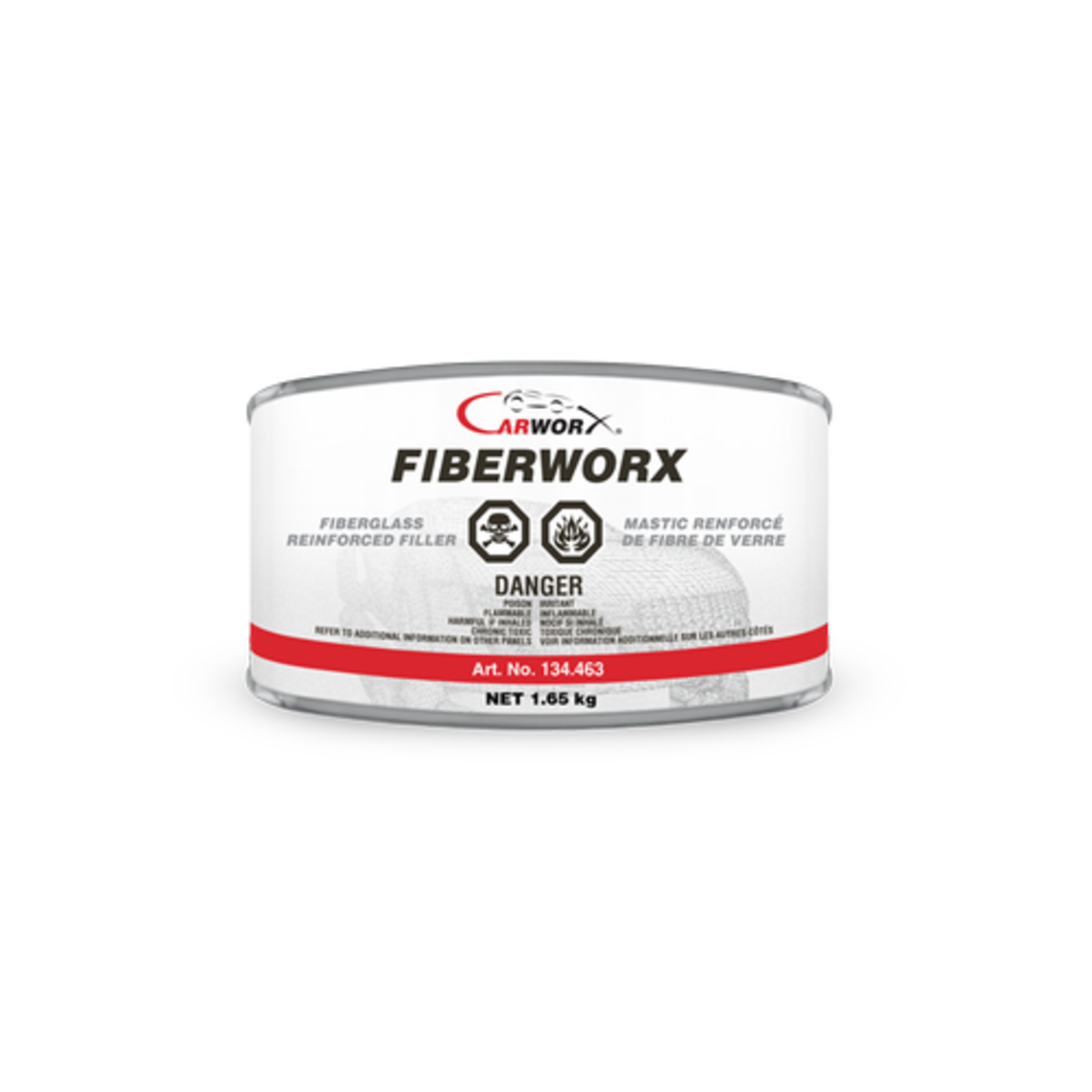 CARWORX Carworx Fiberworx Fiberglass Reinforced Filler 1.65 KG