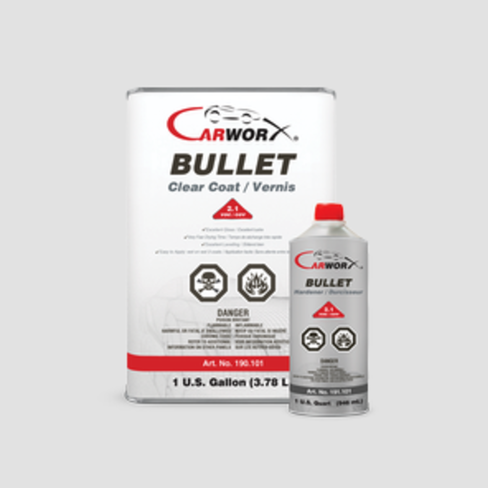 CARWORX Carworx Bullet Hardener 1 QT  191.101