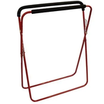 T & H GLIDER G 52 Bumper Cover Stand is a combination of the Glider 52, X-tender and two positioning collars  Height:     52 inches (132 cm) closed Width:      38.5 inches (98 cm.) Weight:    16 lbs. (7.3 kg.) Material:   1 inch (2.54 cm.) diameter ro