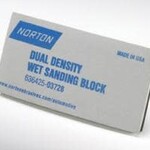 NORTON Norton Dual Density Wet Sanding Block  Sanding Block  1 Per Pack 12 Per Case