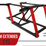 Versa Lift Versa Extended 115 Lift incl. with Pneumatic Pump 1 - Channel Matte Black