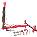 Launch LAUNCHER LCH-TCR001 SMALL AUTO BODY FRAME MACHINE Specifications Length of workbench: 245cm Width of workbench: 190cm Height of workbench: 230cm Air Pressure: 0.8Mpa Max. Hydraulic force: 70Mpa Max Pulling force:100KN Max Bearing weight: 3500KG