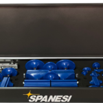 Spanesi Spanesi Pull up slim completed of: - 48 shaped suction caps, - bars 6/8 and 10/12; - "thermic" glue gun - 20 sticks of glue without sliding hammers suitable for mini-pulling. Pairs nicely with FLASH